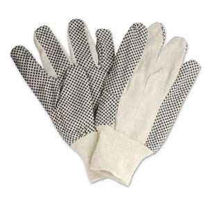 Gang tay vai phu hat nhua - Cotton Polka Dot Gloves