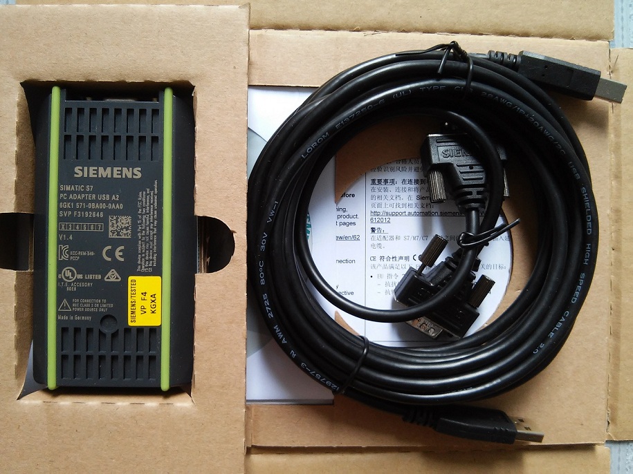 PC Adapter USB A2, 6GK1 571-0BA00-0AA0. Maker: – Germany | DELTA MATERIALS EQUIPMENT CO., LTD